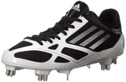 New Adidas Mn's 9.5 Performance Men's Adizero 5-Tool 2.0 Baseball Cleat Blk/Wht