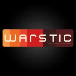 Warstic GASOLÍNEA (RED GRADIENT) STICKER