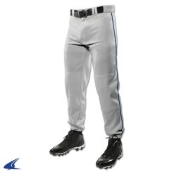 Deals Baseball Store 38 Champro Triple Crown Classic W/ Braid Boys Baseball Pants (Gray/Navy)