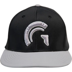 Guardian Baseball HC1 Ultima Grey/White 3-D "G" Black Ventilated Hat W/ Grey Bill L/XL (Black-Grey/Grey-White Logo) -Deals Baseball Store guardian hc1 ultima hat black grey large xl 1