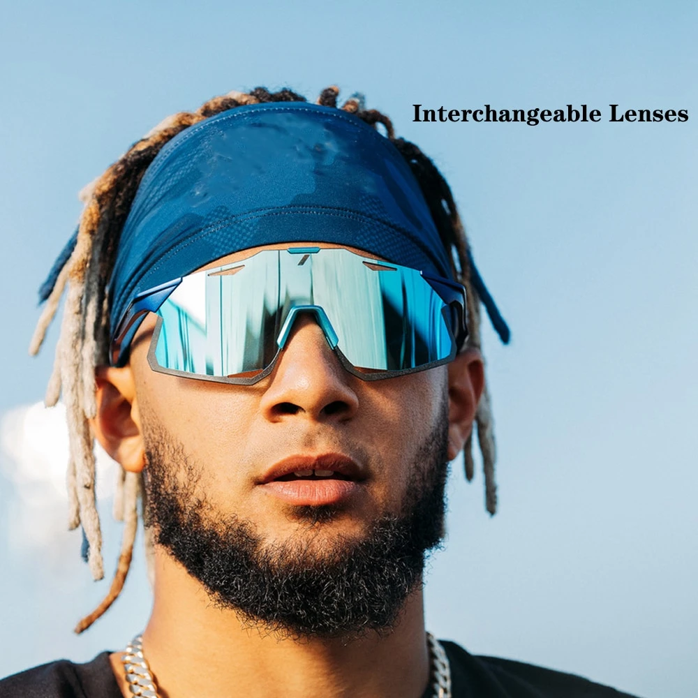 100% Hypercraft Frameless Sport Performance Baseball Sunglasses (Hiper Red) 5 100% Hypercraft Frameless Sport Performance Baseball Sunglasses (Hiper Red) - Image 3