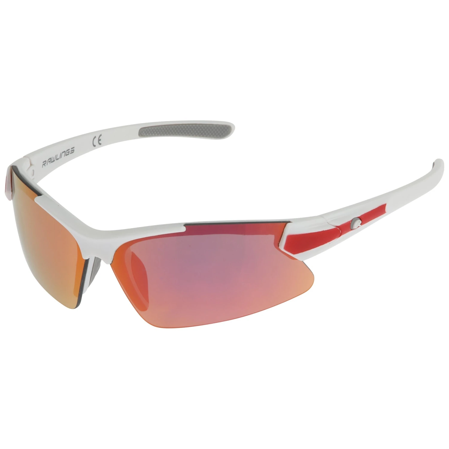 RAWLINGS Youth Sports Baseball Sunglasses Durable 100% UV Poly Lens, Shielded Lens (White/Red) 3 RAWLINGS Youth Sports Baseball Sunglasses Durable 100% UV Poly Lens, Shielded Lens (White/Red)