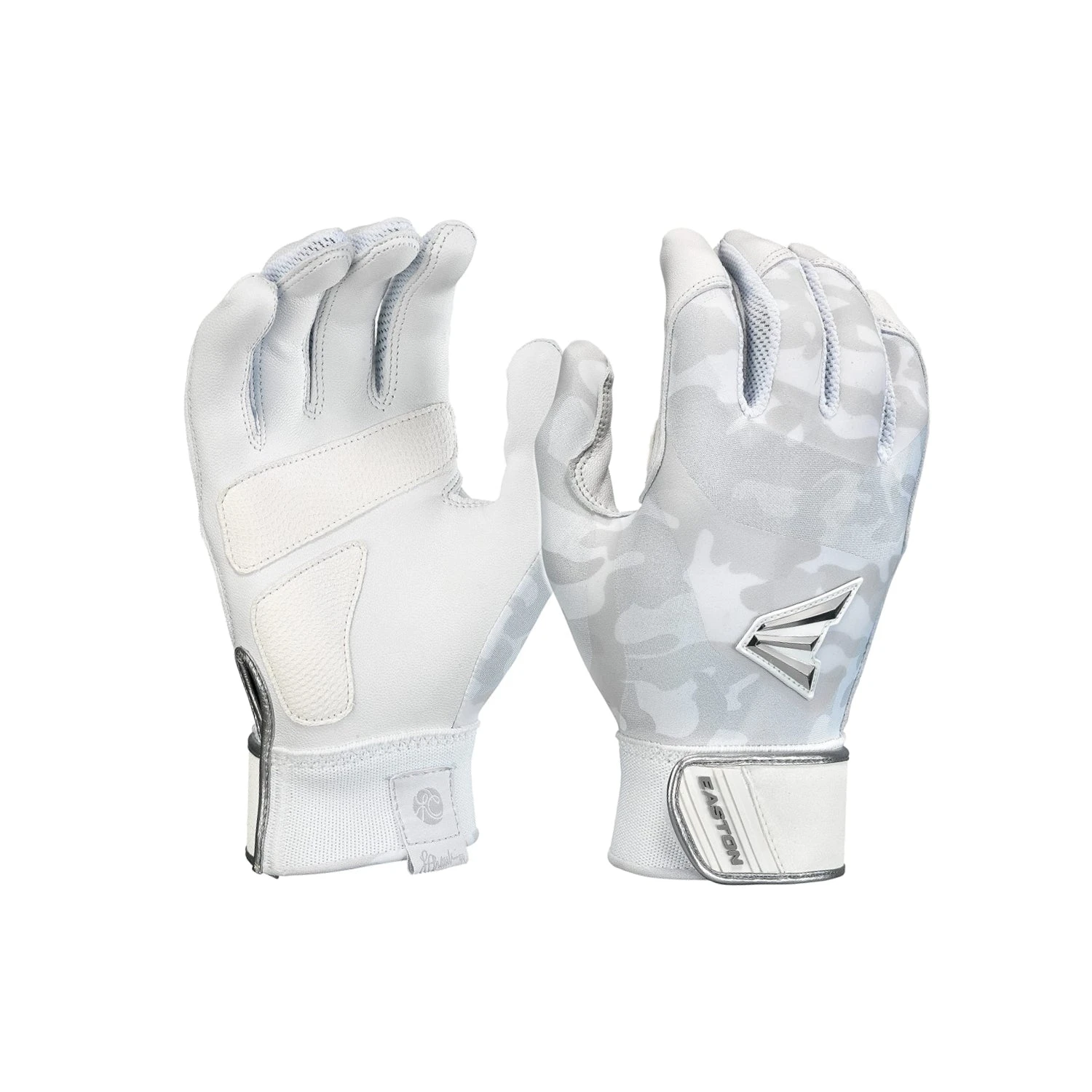 Easton Lauren Chamberlain LC Pro Softball/Fastpitch Adult Batting Gloves White 3 Easton Lauren Chamberlain LC Pro Softball/Fastpitch Adult Batting Gloves White