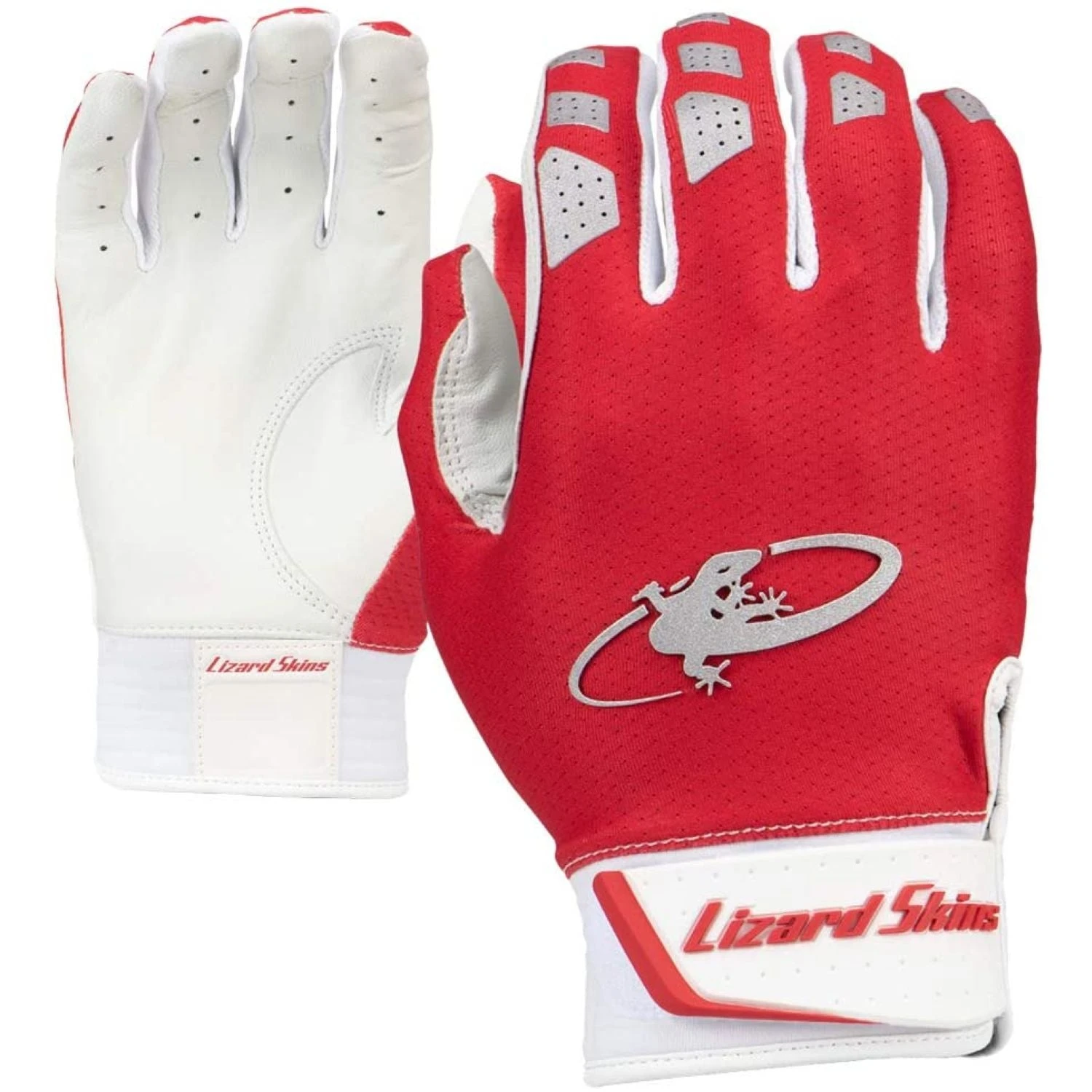 Lizard Skins Komodo V2 Batting Glove Youth (Red) 4 Lizard Skins Komodo V2 Batting Glove Youth (Red) - Image 2