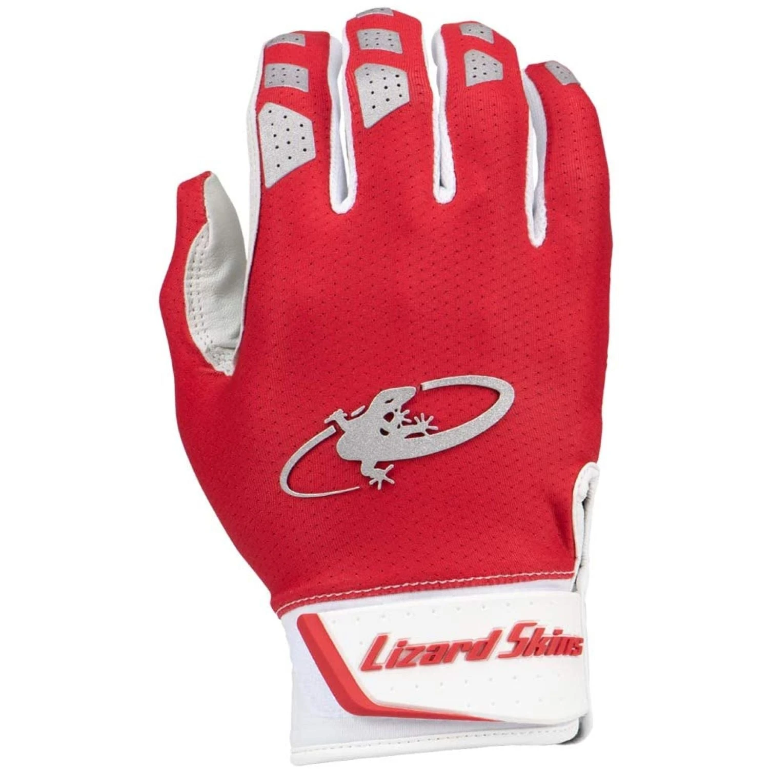 Lizard Skins Komodo V2 Batting Glove Youth (Red) 3 Lizard Skins Komodo V2 Batting Glove Youth (Red)