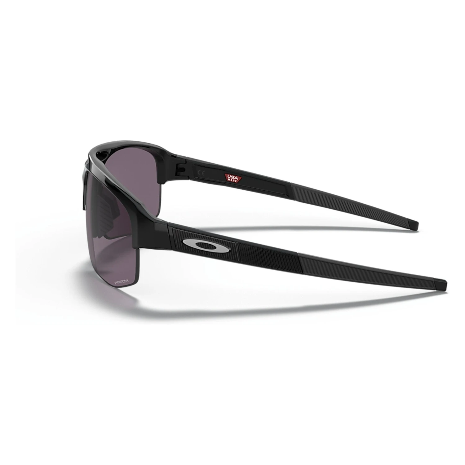 Oakley Mercenary Men's Polarized Rectangular Baseball Sunglasses (Black/Black Prizm) 6 Oakley Mercenary Men's Polarized Rectangular Baseball Sunglasses (Black/Black Prizm) - Image 4
