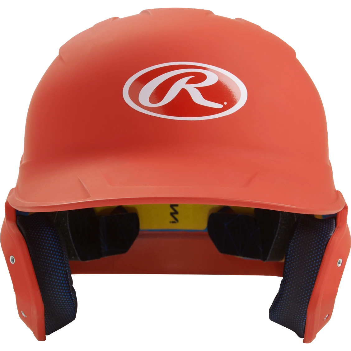 Rawlings MACH Series Matte Baseball Batting Helmet (Orange) 3 Rawlings MACH Series Matte Baseball Batting Helmet (Orange)
