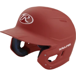 Rawlings MACH Series Matte Baseball Batting Helmet (Cardinal) 14 Rawlings MACH Series Matte Baseball Batting Helmet (Cardinal) -Deals Baseball Store raws mach c7 3