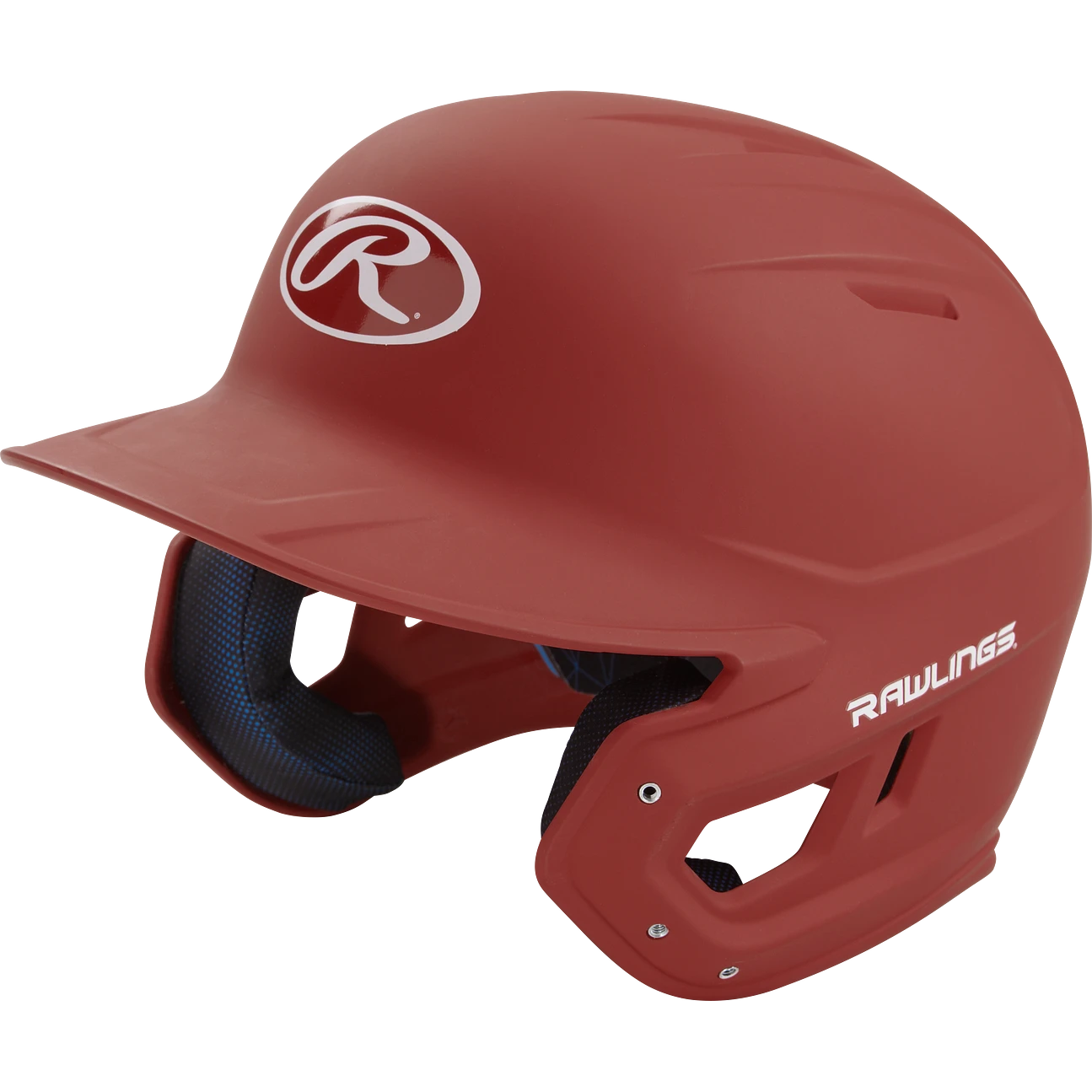 Rawlings MACH Series Matte Baseball Batting Helmet (Cardinal) 6 Rawlings MACH Series Matte Baseball Batting Helmet (Cardinal) - Image 4