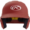 Rawlings MACH Series Matte Baseball Batting Helmet (Cardinal) 1 Rawlings MACH Series Matte Baseball Batting Helmet (Cardinal) -Deals Baseball Store raws mach c7 main