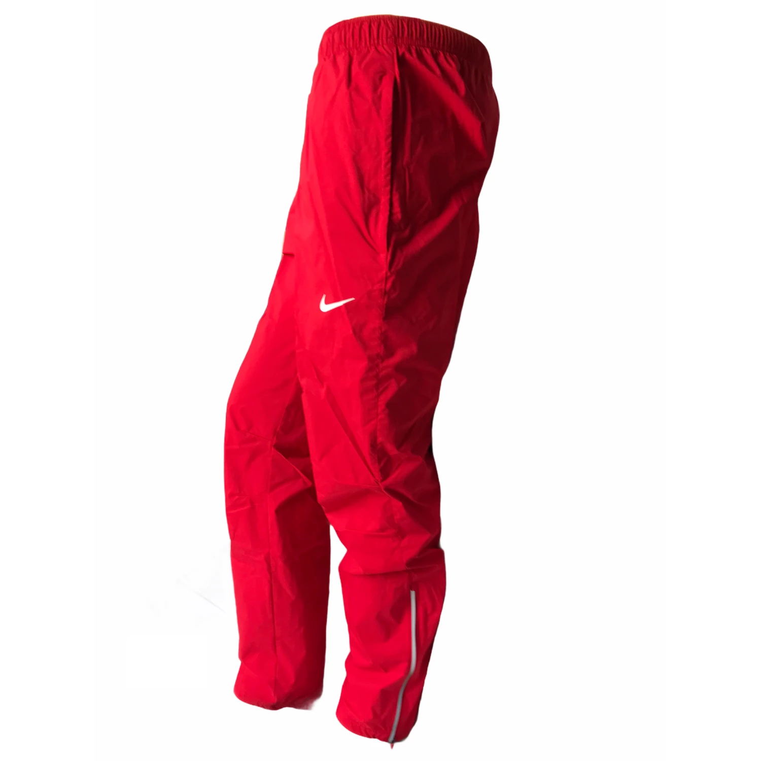 Nike Sportswear Nylon Women's Training Running Pants Weather-Resistant (Red) 6 Nike Sportswear Nylon Women's Training Running Pants Weather-Resistant (Red) - Image 4