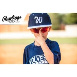 RAWLINGS Youth Sports Baseball Sunglasses Durable 100% UV Poly Lens, Shielded Lens (White/Red) 12 RAWLINGS Youth Sports Baseball Sunglasses Durable 100% UV Poly Lens, Shielded Lens (White/Red) -Deals Baseball Store ry107 ls2 1