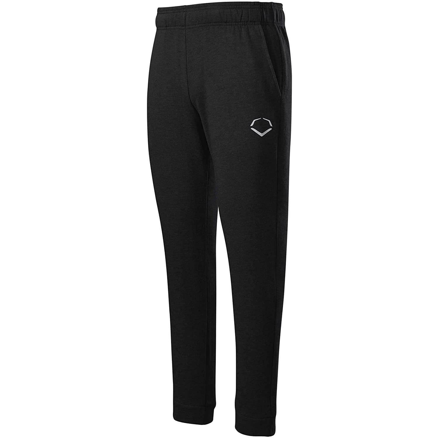 EvoShield Pro Team Baseball Youth Boy's Fleece Jogger Sweatpants (Black) 4 EvoShield Pro Team Baseball Youth Boy's Fleece Jogger Sweatpants (Black) - Image 2