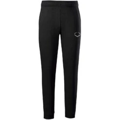 EvoShield Pro Team Baseball Adult Men's Fleece Jogger Sweatpants (Black)