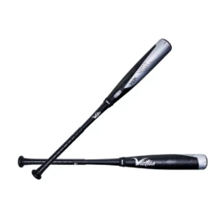 Victus Nox Two Piece Hybrid USSSA 2 3/4" Baseball Bat -8, (Black/Silver)