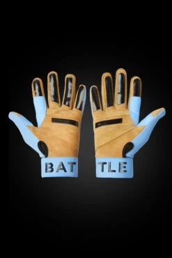 WORKMAN3 BATTING GLOVES "LIGHT BLUE" -Deals Baseball Store warstic baseball battinggloves workman3 caroblue 2