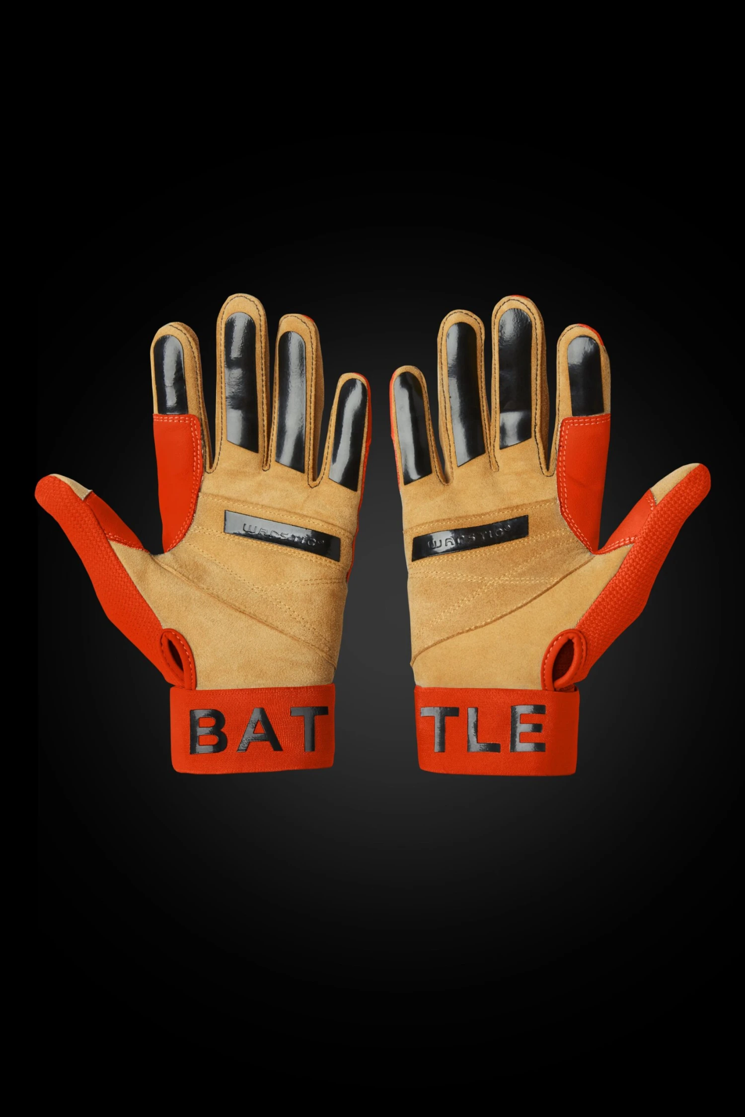 WORKMAN3 BATTING GLOVES "ORANGE" 4 WORKMAN3 BATTING GLOVES "ORANGE" - Image 2