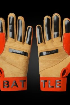 WORKMAN3 BATTING GLOVES "ORANGE" 8 WORKMAN3 BATTING GLOVES "ORANGE" -Deals Baseball Store warstic baseball battinggloves workman3 orange 3